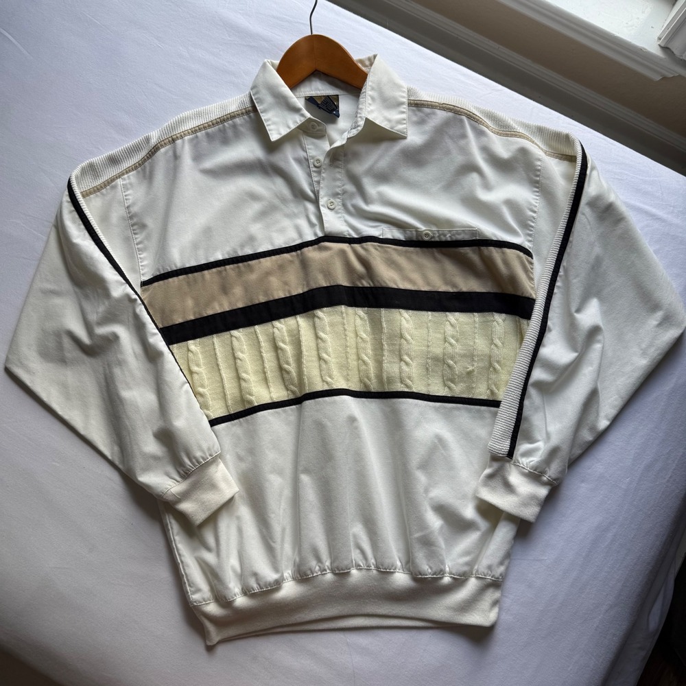 Boulevard Club Vintage Mens M Classic Miami Old Money Quiet Luxury 80s Retro Y2K